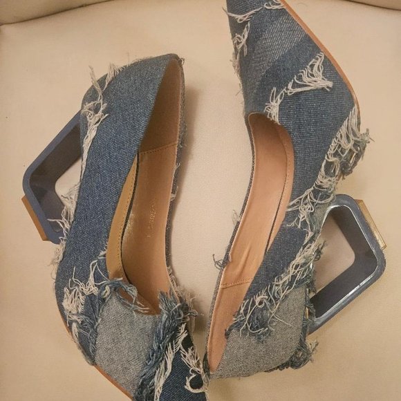 Denim heels - Picture 5 of 11